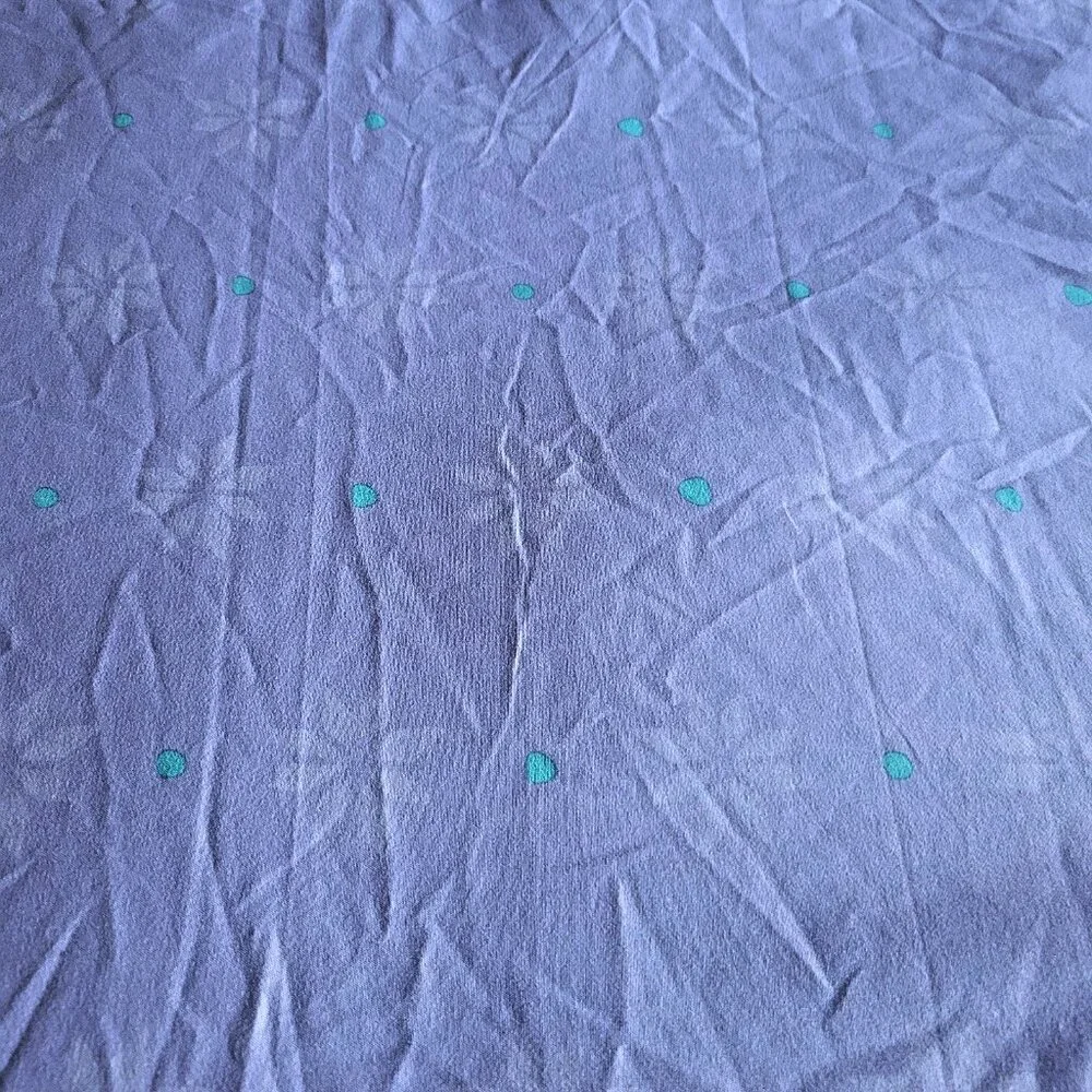 Disney Frozen Flat Sheet Twin Size Bedding Purple Snowflakes